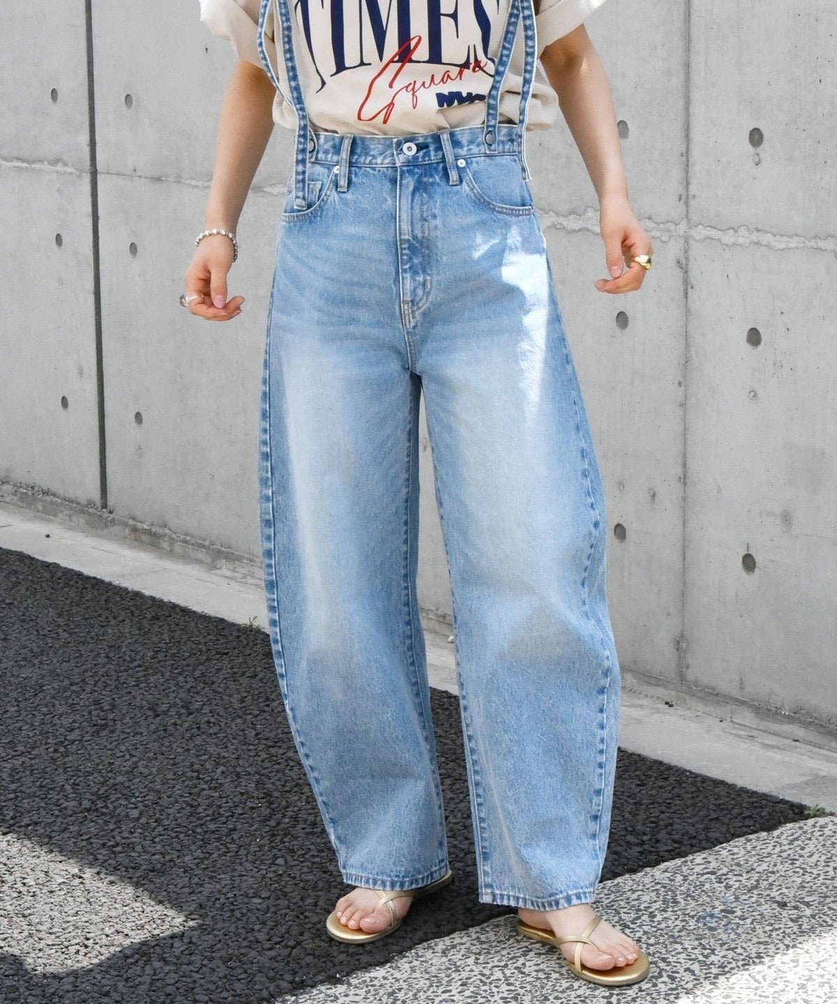 bon_meur:〈洗濯機可能〉コクーン シルエット デニム パンツ