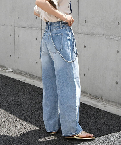 bon_meur:〈洗濯機可能〉コクーン シルエット デニム パンツ
