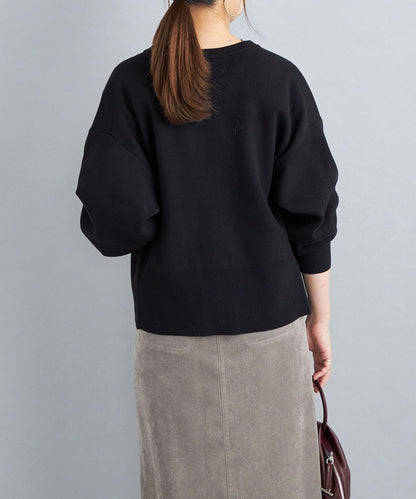 〈手洗い可能〉オーガニックコットンシルクカーディガン