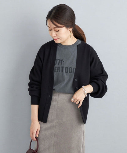 〈手洗い可能〉オーガニックコットンシルクカーディガン