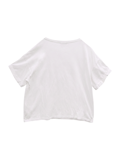liflattie ships:クルーネック Tシャツ