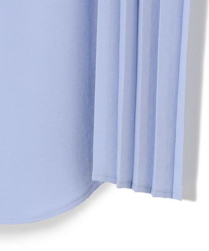 〈手洗い可能〉ストレッチ ジョーゼット プリーツ ワンピース