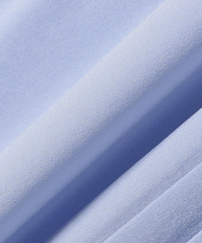 〈手洗い可能〉ストレッチ ジョーゼット プリーツ ワンピース