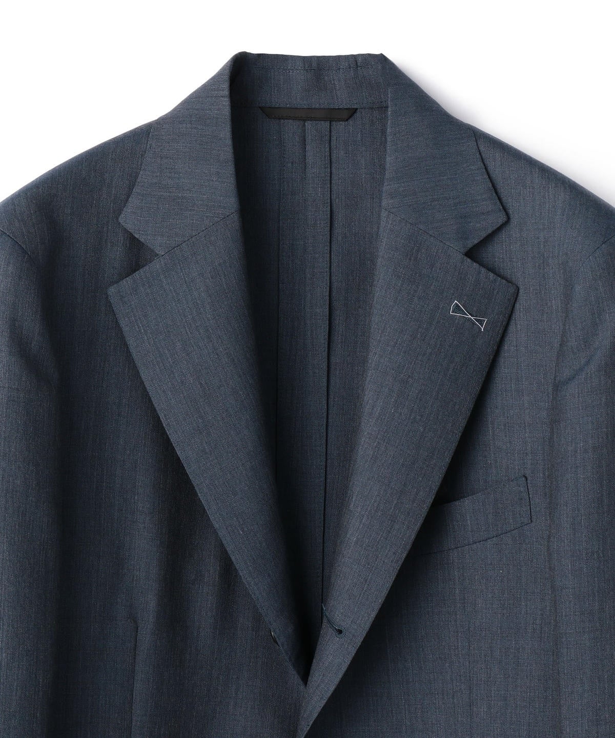 SD: セットアップ ウォッシャブル モヘヤ ジャケット(コンバルトブルー)