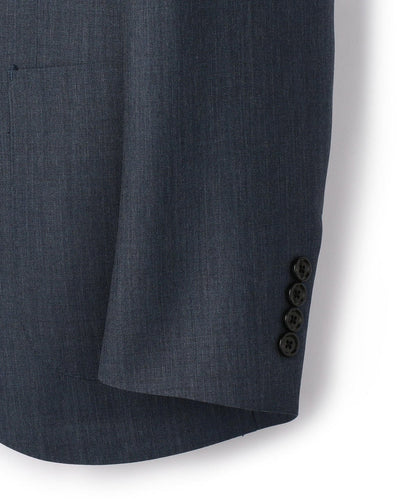 SD: セットアップ ウォッシャブル モヘヤ ジャケット(コンバルトブルー)