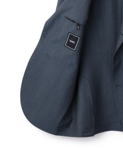 SD: セットアップ ウォッシャブル モヘヤ ジャケット(コンバルトブルー)