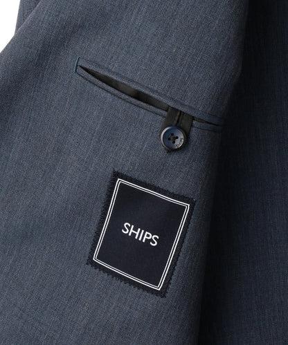 SD: セットアップ ウォッシャブル モヘヤ ジャケット(コンバルトブルー)