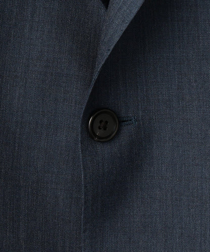 SD: セットアップ ウォッシャブル モヘヤ ジャケット(コンバルトブルー)