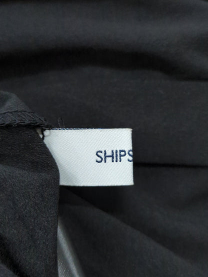 【WEB限定】SHIPS any:〈ウォッシャブル〉ジョーゼット プリーツ ロングスリーブ ポケット シャツ ワンピース