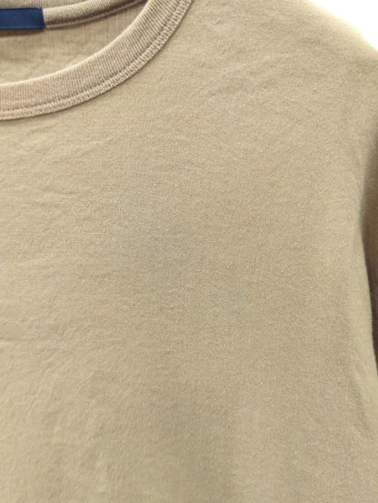 SHIPS: ストレッチ リネン クルーネック Tシャツ 【ソリッド】