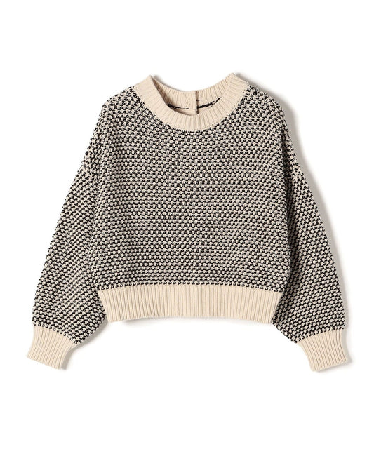 〈手洗い可能〉前後 2WAY ジャカード プルオーバー 24SS