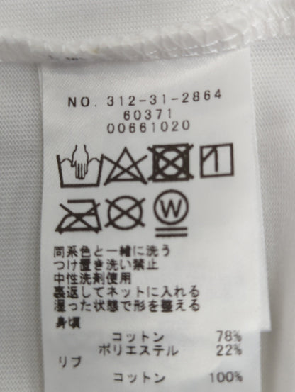 【WEB限定】〈手洗い可能〉ラインストーン ワイド TEE