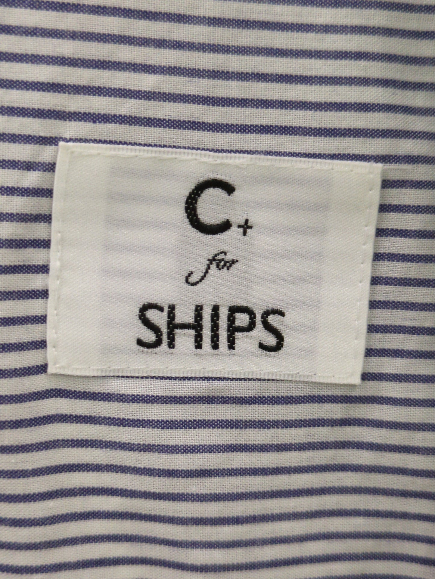 C+forSHIPS:STRIPE ASSYME BL