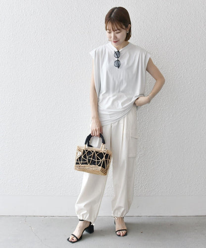 SHIPS any:〈洗濯機可能〉ショルダータック フレンチ ルーズ TEE