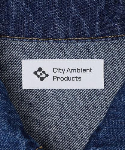 City Ambient Products: デニム ジップ ブルゾン