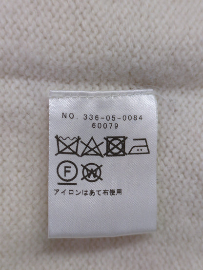 liflattie ships:ケーブルハイゲージクルーネックニット