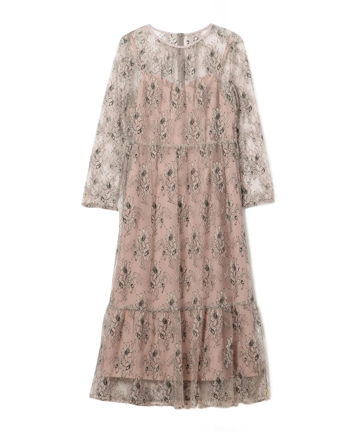 little black:レースフレアワンピース（パーティー用）