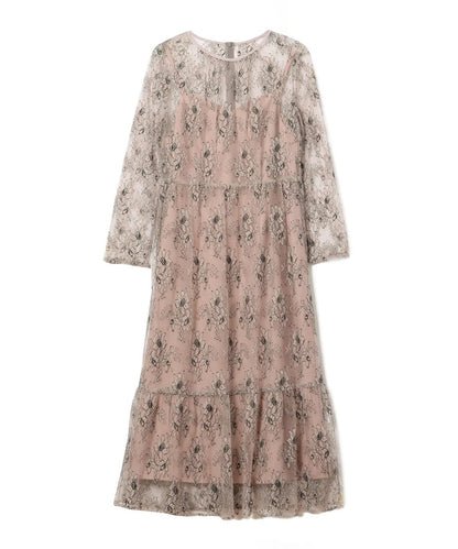 little black:レースフレアワンピース（パーティー用）