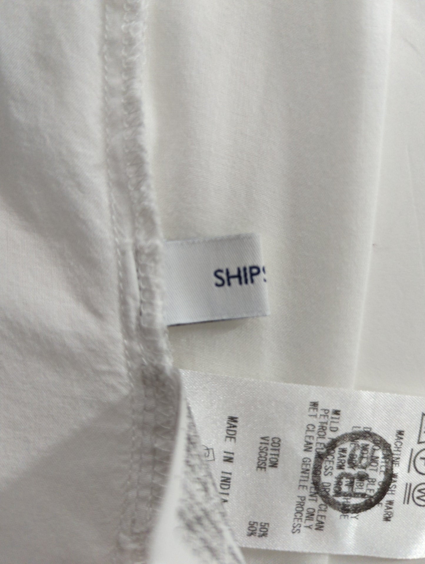 SHIPS any:ボイルピンタックブラウス