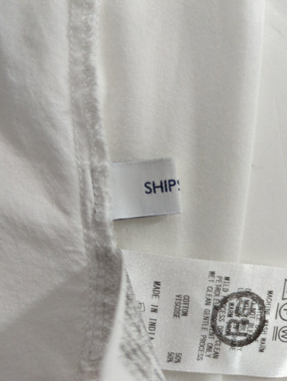 SHIPS any:ボイルピンタックブラウス