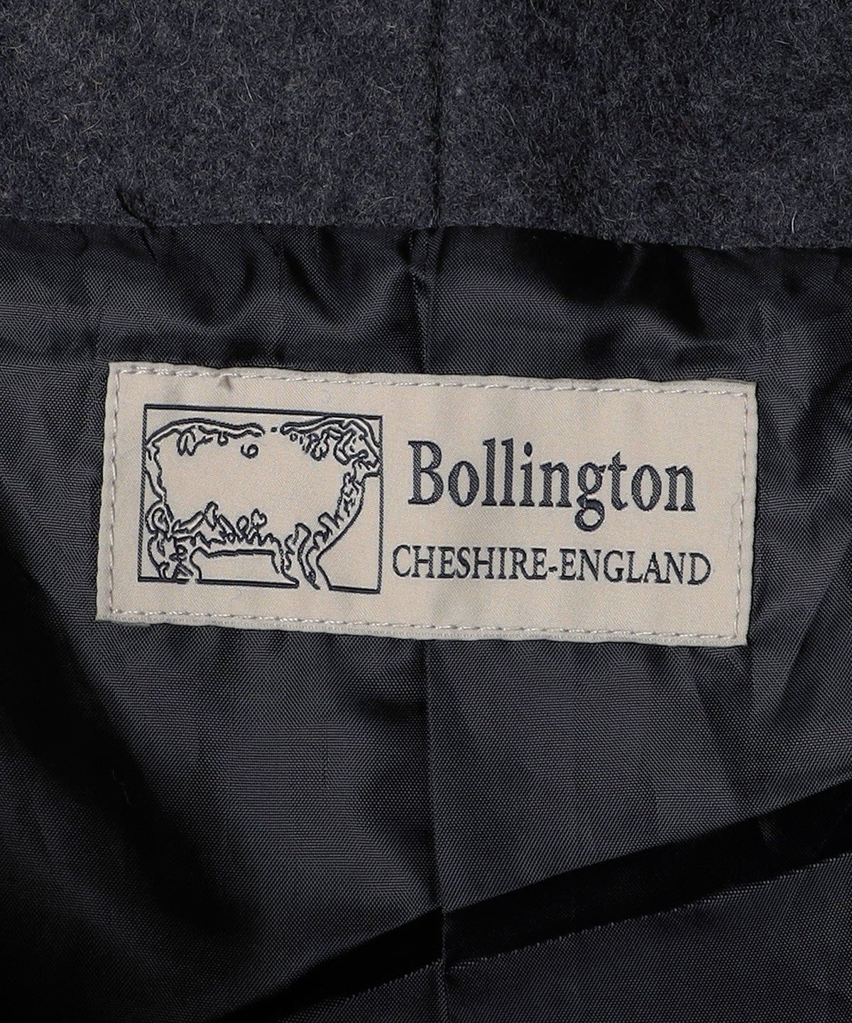 【SHIPS any 別注】Bollington: オーバーサイズ メルトン ダッフルコート