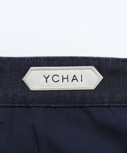 【SHIPS別注】YCHAI: ローデニム ワイド トラウザーズ