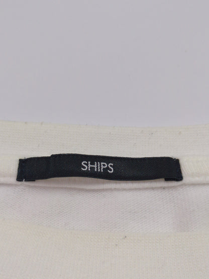 SHIPS: カシミヤタッチ クルーネック プルオーバー カットソー(ロンT)