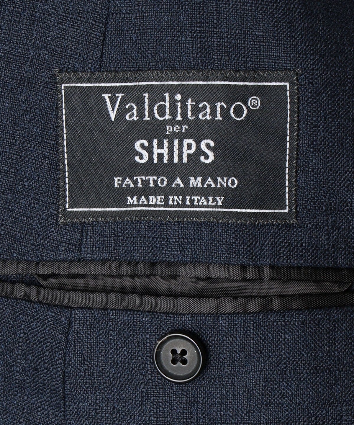 VALDITARO: 6ボタン ダブルブレスト メタル ブレザー