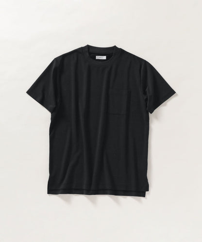 SHIPS any: ウール ジャージー ビジネス 半袖 Tシャツ