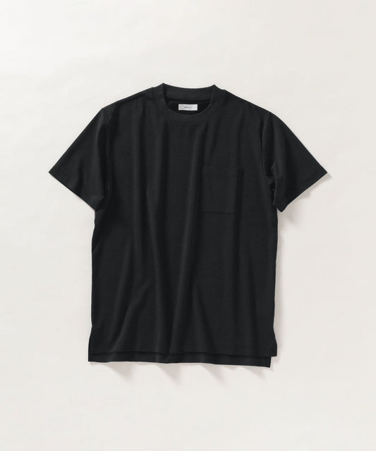 SHIPS any: ウール ジャージー ビジネス 半袖 Tシャツ