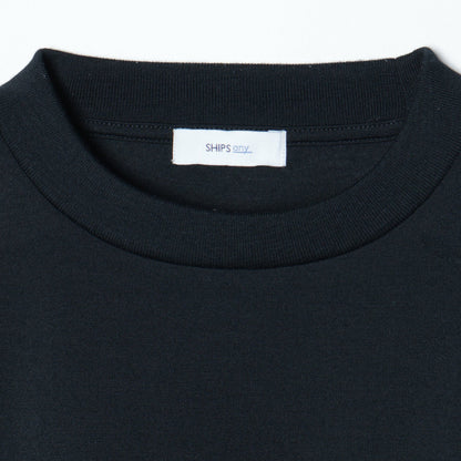 SHIPS any: ウール ジャージー ビジネス 半袖 Tシャツ