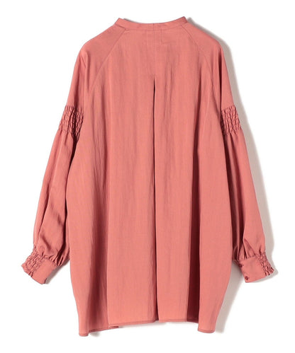 0 x ones:〈手洗い可能〉シャーリングブラウス