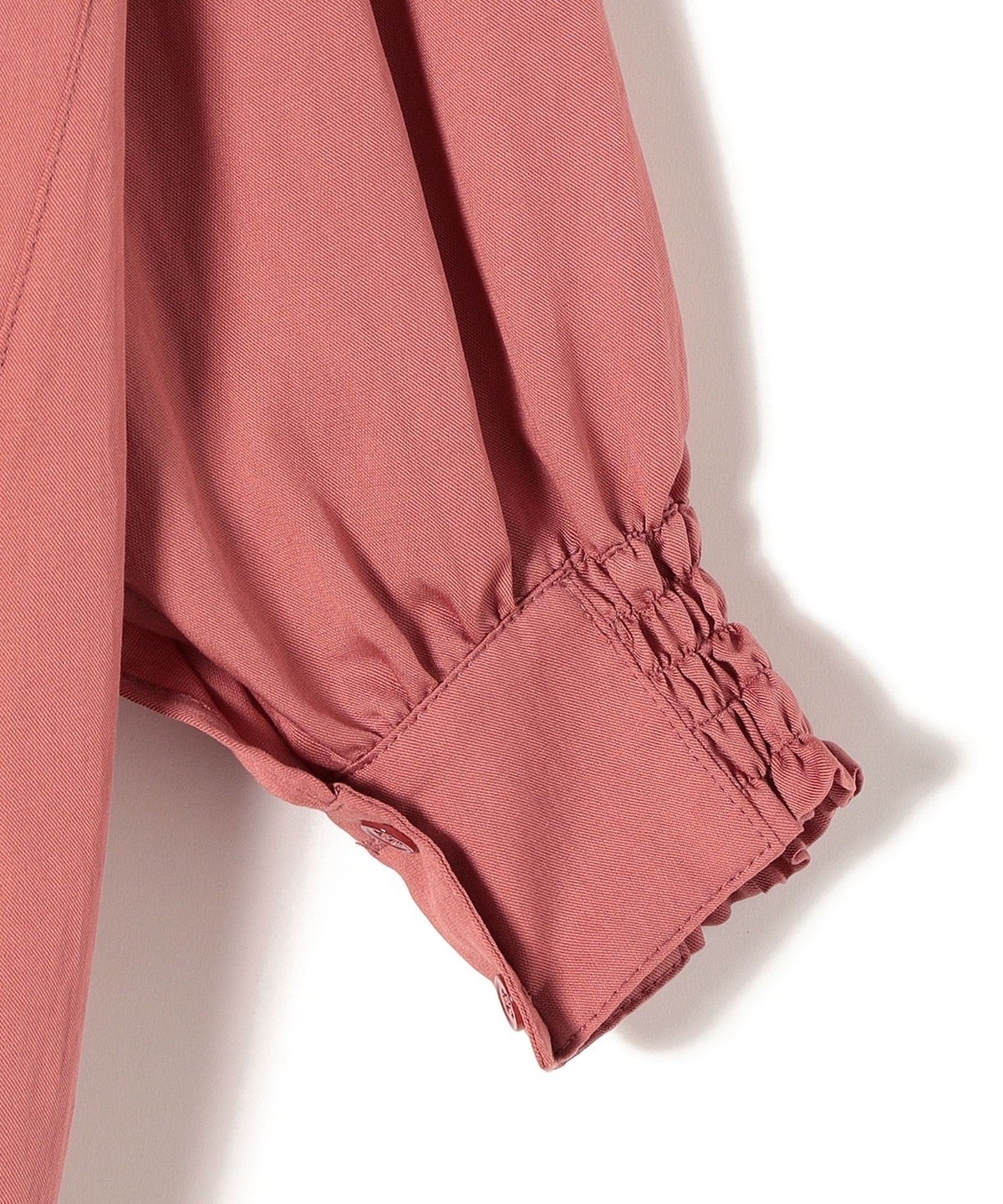 0 x ones:〈手洗い可能〉シャーリングブラウス