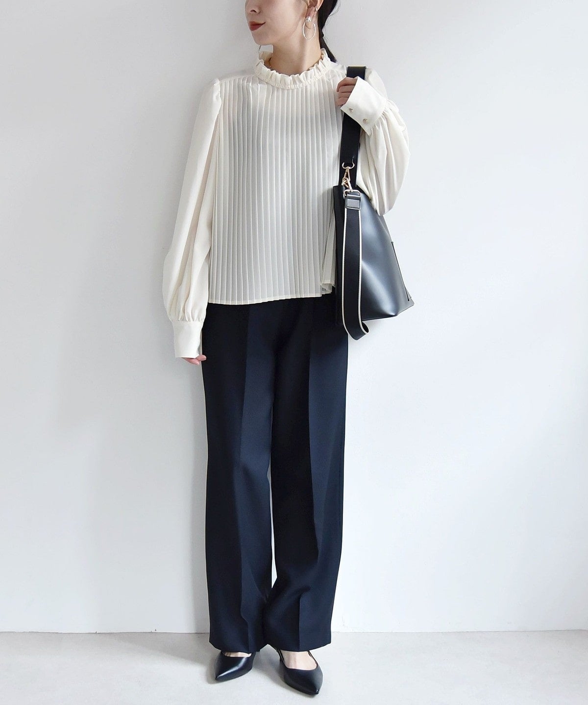 quaranciel:〈洗濯機可能〉カフタン ワンピース & パンツ セットアップ