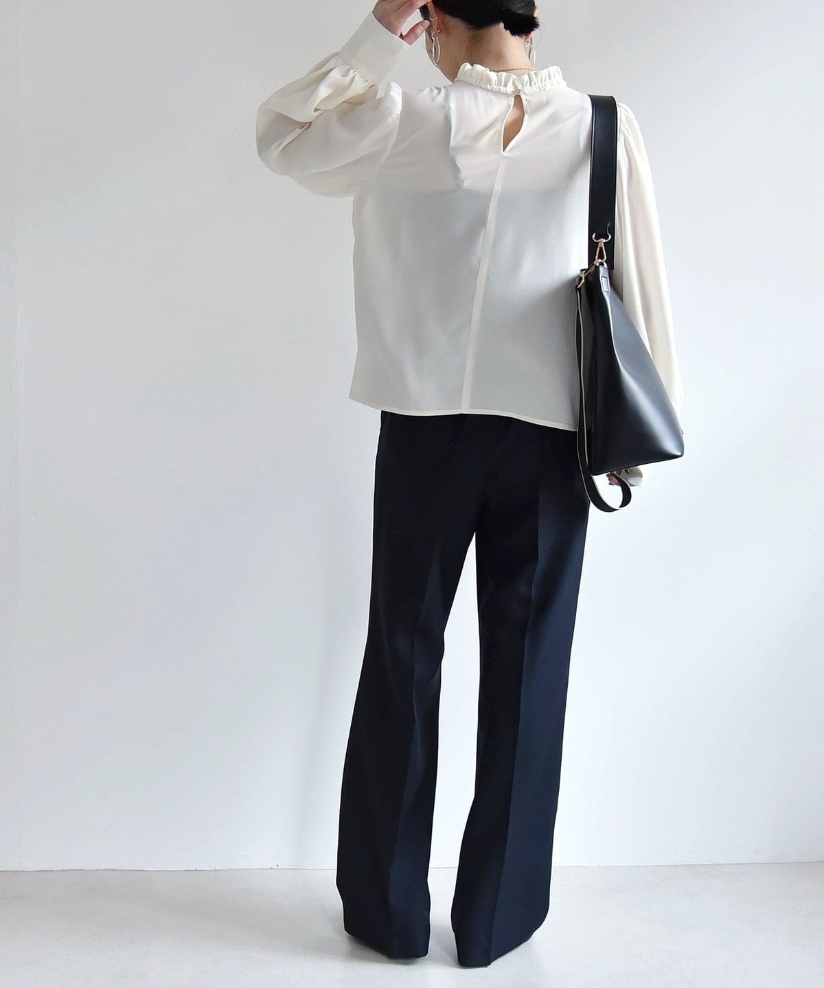 quaranciel:〈洗濯機可能〉カフタン ワンピース & パンツ セットアップ
