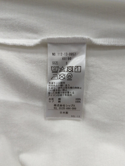 SHIPS: 抗菌・防臭 NANO-FINE（R） コットン Vネック Tシャツ