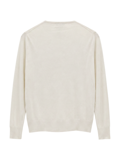 PrimaryNavyLabel:クルーネックカーディガン