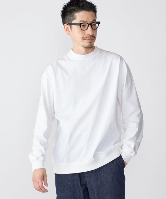 【SHIPS別注】THYARD:  ロングスリーブ スウェットプルオーバー