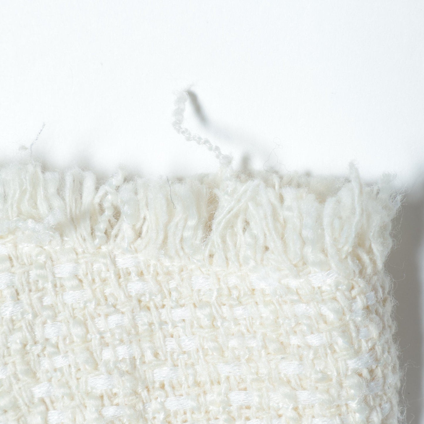 SHIPS any:〈手洗い可能〉ノーカラー カラーミックス ツイード ジャケット