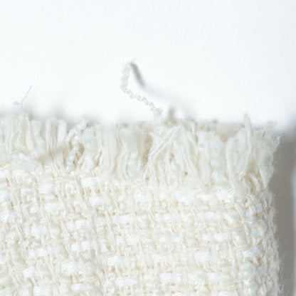 SHIPS any:〈手洗い可能〉ノーカラー カラーミックス ツイード ジャケット