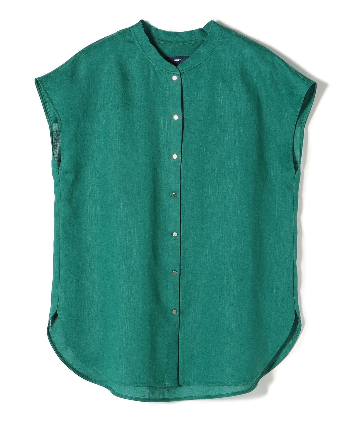 〈手洗い可能〉テレデランカットオフカラーシャツ