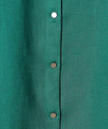 〈手洗い可能〉テレデランカットオフカラーシャツ