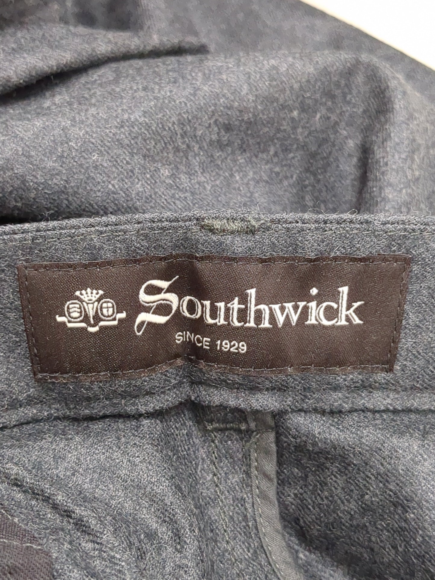 Southwick Gate Label: ウール 1プリーツ パンツ