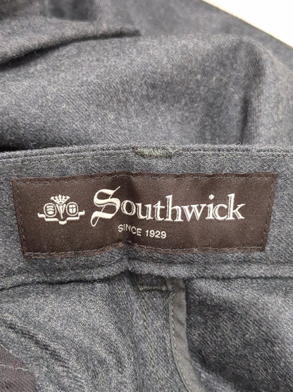 Southwick Gate Label: ウール 1プリーツ パンツ