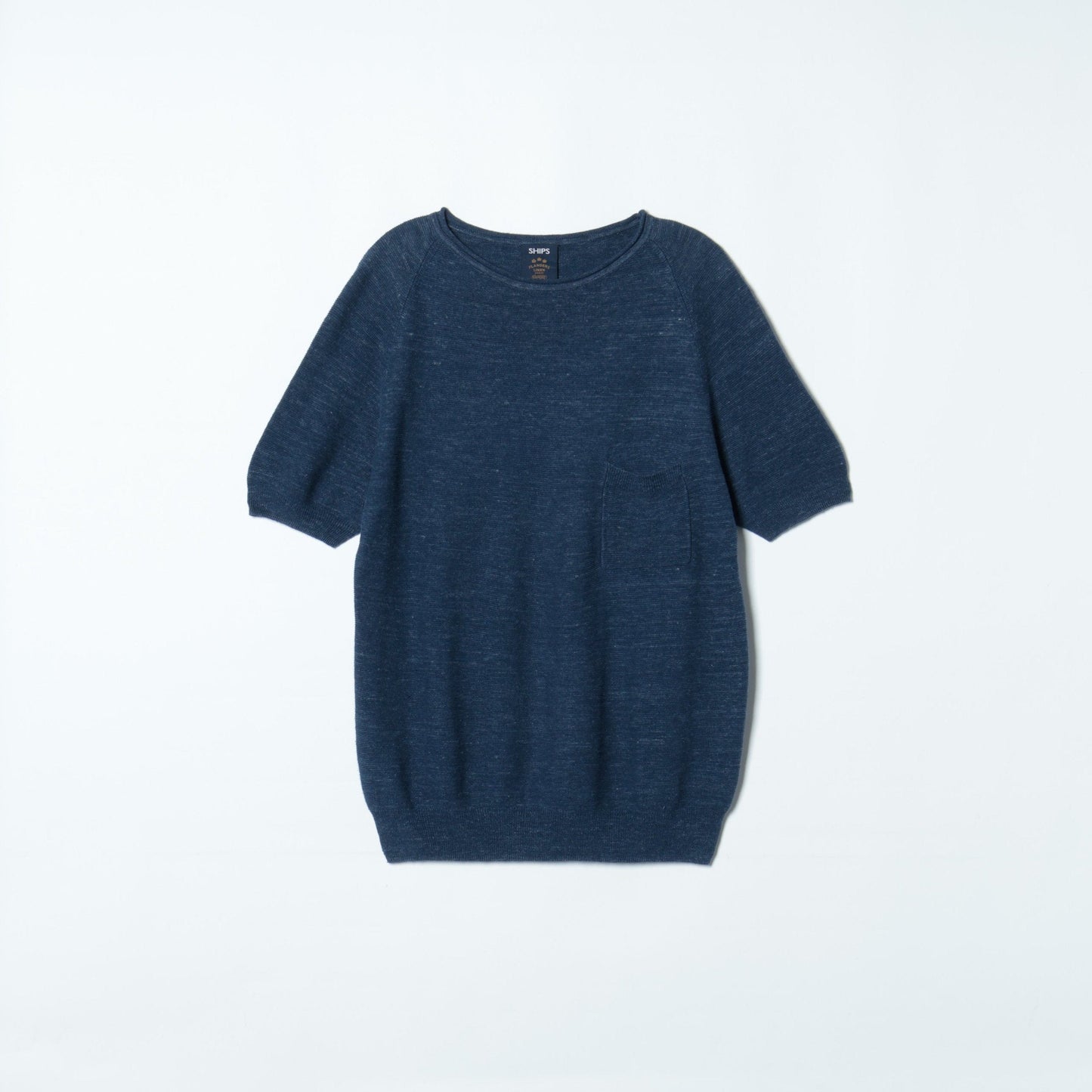 SHIPS:9G ROLL NECK KNIT TEE