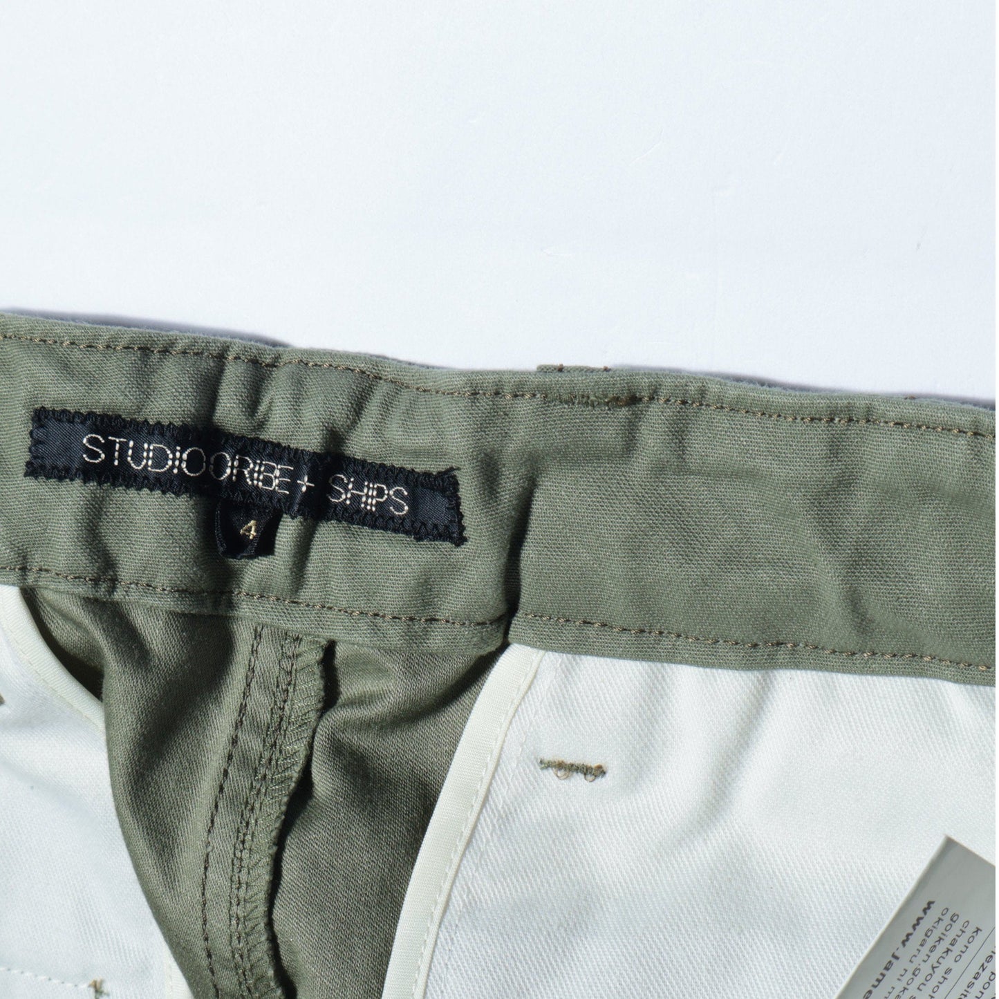 STUDIO ORIBE: フレンチ カーゴ パンツ