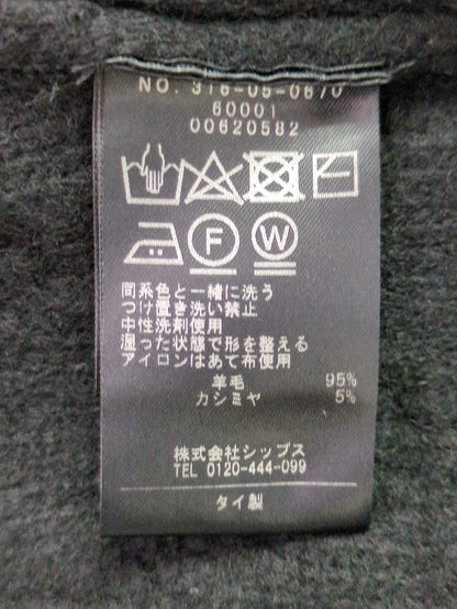 〈手洗い可能〉5Gウールカシミヤデザインケーブルプルオーバー