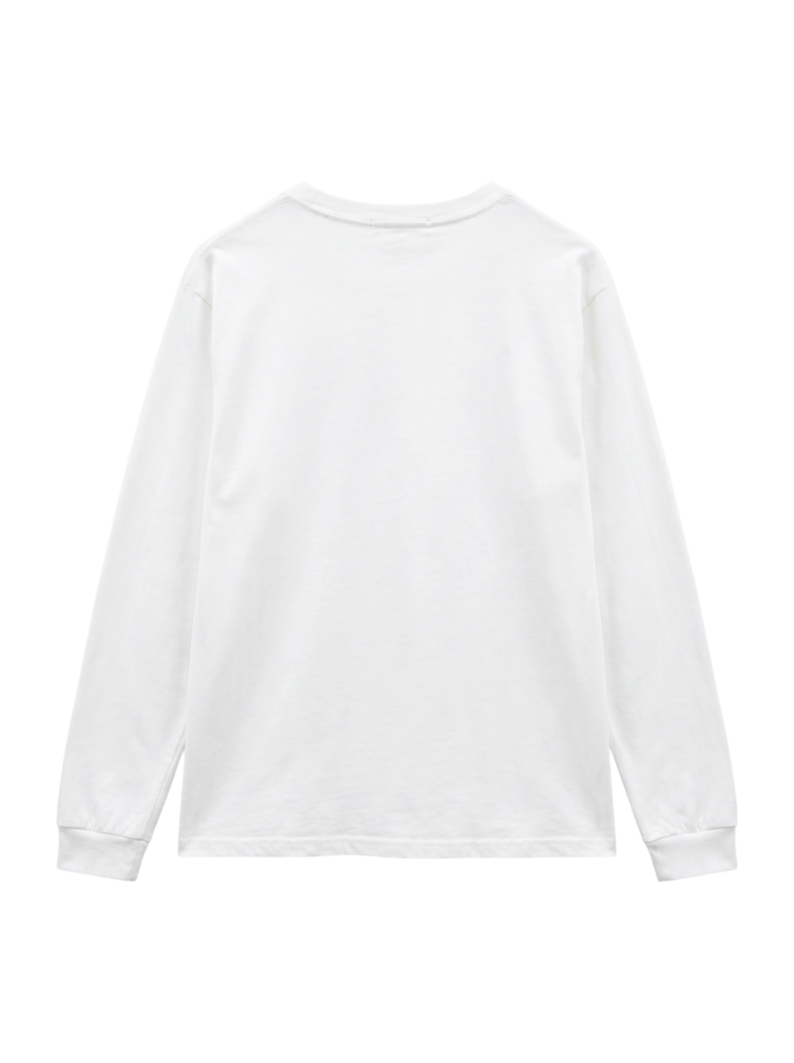 【SHIPS別注】81BRANCA:ロゴ ロングスリーブ TEE