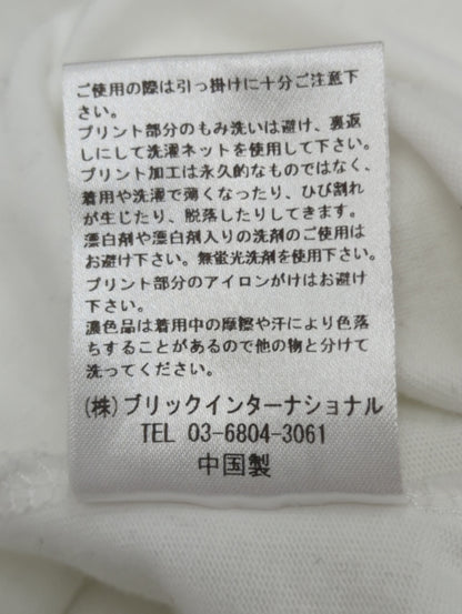 【SHIPS別注】81BRANCA:ロゴ ロングスリーブ TEE