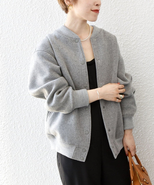 【WEB限定】SHIPS any: バーシティ ジャケット 24FW